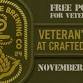 FREE PINT for Veterans at Crafted Hope!