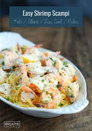 Easy Keto Shrimp Scampi Low Carb Paleo I Breathe I M Hungry Recipe Low Carb Paleo Seafood Recipes Recipes