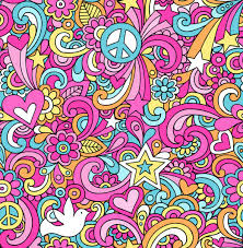 Printable daisy flower pattern coloring page. 13 881 1960s Vector Images Free Royalty Free 1960s Vectors Depositphotos