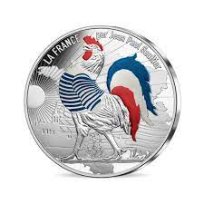 « la france par jean paul gaultier », le nom de la collection est très explicite. France By Jean Paul Gaultier 50 Silver Coin Mariniere Monnaie De Paris