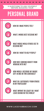 Personal brand statements are brief statements that summarize what you do, why you do it and what sets you apart from others in your field. 6 Steps To Blossom Your Personal Brand