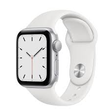 Fashionable, chic and unique custom apple watch bands in wide range of styles from boho to cute. Apple Watch Se Gps 40mm Silver Aluminum Case With White Sport Band Regular Apple