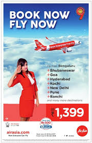 Air Asia Book Now Fly Now Ad Bangalore Times 25 10 17 Air Asia Asia Books