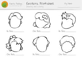 Kindergarten Holding Hands And Sticking Together Teaching Teach Feelings Preschool Worksheets Emotions