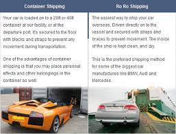 One of connecticut's best auto transport companies. International Car Shipping Florida Overseas Auto Transportation To Over 5000 Overseas Destinations