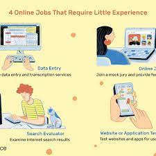 Easy Online Jobs That Require Little Or No Experience