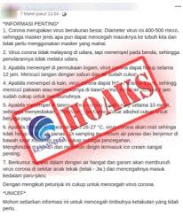 Berikut cara mengatasi berita hoax yang tersebar luas. Kementerian Komunikasi Dan Informatika