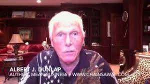 The return of Chainsaw Al Dunlap!