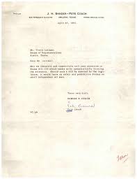 Letter from Pete Couch to Truett Latimer, April 27, 1961]