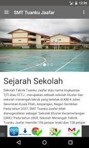 Sekolah menengah teknik tuanku jaafar. Smt Tuanku Jaafar Fur Android Apk Herunterladen
