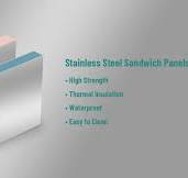Foam Core Stainless Steel Sandwich Panels