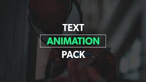 Free Text Animation Pack After Effects Motion Graphics Title Animation Kinetic Typography 4 Youtube