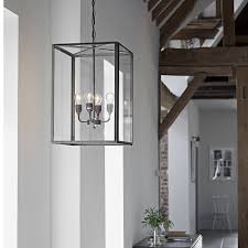 Davey Square Pendant Extra Large Ceiling Light The White Company Recessed Lighting Living Room Square Pendant Lighting Ceiling Lights