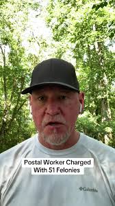 Postal Worker Dumping Mail Into The Woods #truecrime #fyp #foryou #police