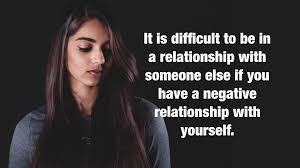 This might mean taking steps towards reaching a goal. If You Want A Great Relationship Focus On Improving Yourself