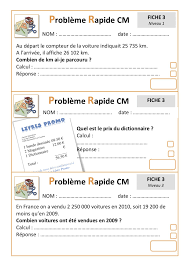 Problemes Rapides Cycle 3 Probleme Cm1 Mathematique Cm1 Maths Cm1