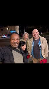 Night out with dear friends Paul Foley Lucy Haro and Jean-Marie Hovart