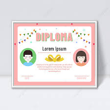 Ciyeee, pasti rafathar seneng banget udah lulus tk nih. Sertifikat Kelulusan Tk Kartun Templat Untuk Unduh Gratis Di Pngtree