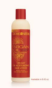 Argan oil, a.k.a liquid gold, has become the beauty elixir du jour. Creamy Oil Moisturizing Hair Lotion Styling Creme Of Nature