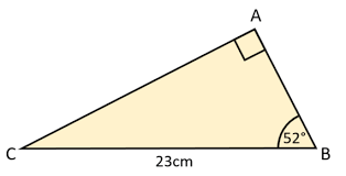 Solve the right triangle abc if angle a is 36°, and. Exam Style Questions On Trigonometry