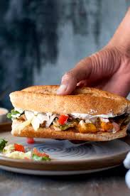 Spread mayonnaise on one side of each roll and beans on the other. Vegetarian Torta Recipe Mexican Torta Sandwich Cook S Hideout