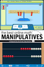 Online Math Manipulatives Math Manipulatives Online Math Education Math