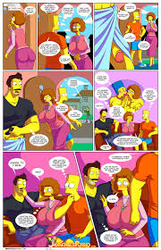 Bart Simpson y la Sra Flanders xxx Aventura de Darren 7