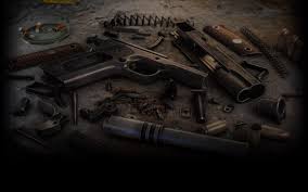 The.45 reising submachine gun was manufactured by harrington & richardson (h&r) arms company in worcester, massachusetts, usa, and was designed and patented by eugene reising in 1940. World Of Guns Gun Disassembly Appid 262410 Steamdb