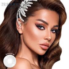 Haipurecon Aurora grey 14.2mm contact lenses from China manufacturer