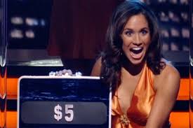 Markle's job as one of the models on stage was to reveal the amount of money in the briefcase after the contestant picked a number. Meghan Markle S Deal Or No Deal Briefcase Is Up For Auction