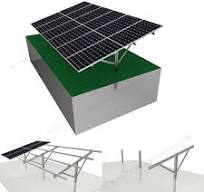 Solar Panel Single Pile Ground Mounting System, SPC-C-2V-PW
