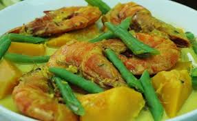Udang Masak Lemak Cili Api Bersama Kacang Panjang Myresipi Com