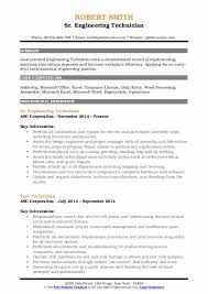 This stylish cv template has been designed with engineering roles in mind, although it could easily be adapted to a multitude of other positions. Engineering Technician Resume Samples Qwikresume