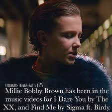 Stranger Things Season 1 Recap Millie Bobby Brown Lyrics Feel Free To Submit Facts You Found Bobby Brown Stranger Things Stranger Things Stranger
