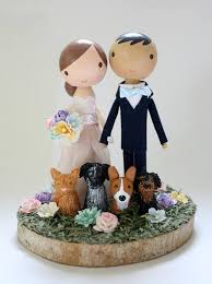 Having a wedding cake topper with dogs might not be enough for some dog lovers, and we completely agree. Wedding Cake Toppers With Dogs Emmaline Bride Wedding Blog