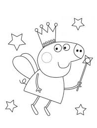 Peppa Pig Dibujo Colorear