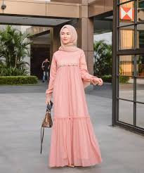 Memang untuk urusan busana sebenarnya yang paling. 60 Model Gamis Pesta Mewah Brokat Modern Terbaru 2020