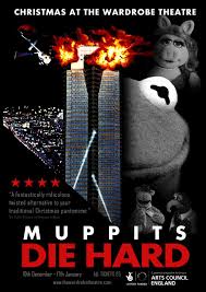 It stars bruce willis, alan rickman, alexander godunov, and bonnie bedelia. Muppits Die Hard The Wardrobe Theatre