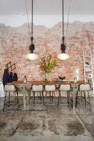 The easiest way is to whitewash your brick as white easily blends almost any room décor: Grunge Style In Interior Design Homeadore Brick Interior Exposed Brick Walls House Design