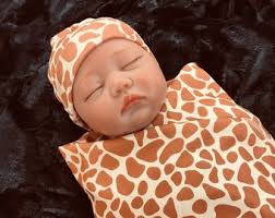 Monogrammed Burp Cloth Set: Personalized Baby Shower Gift