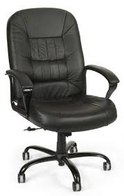 Ofm Big And Tall Leather Office Chair W Leather Padded Arms Ofm 800l At Www Btod C Leather Office Chair Executive Leather Office Chair Executive Office Chairs