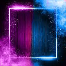 Futuristic Neon Light Frame With Smoke Neon Futuristic Blue Png Transparent Clipart Image And Psd File For Free Download Iphone Wallpaper For Guys Neon Light Wallpaper Neon Wallpaper