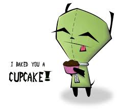 Gir Invader Zim By Kelzky On Deviantart Invader Zim Creepy Cute Girly Want a custom made card?