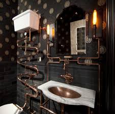San francisco, san mateo, san rafael, and mountain view. San Francisco Cool Bathroom Ideas With Victorian Vanities Exposed Copper Pipes In Bathroom 990x974 Wallpaper Teahub Io