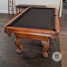 7 Foot Imperial Pool Table In San Juan Capistrano Black Felt And New Cushion Rubber Billiards Dkbilliards Playpool Manca In 2020 Pool Table Black Felt Play Pool