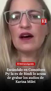 Franco Bindi, abogado penalista de 41 años y conocido en Comodoro Py,  vuelve a estar en el ojo de la tormenta 🔥., 👉 Su ex pareja y ex socia,  Gisella Robles, aseguró que él formó parte de la grabación ...