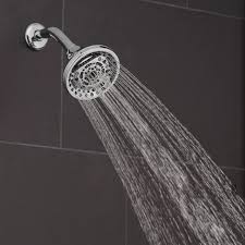 Oxygenics Powermax In Chrome Set On The Widestream Massage Setting Water Sense Shower Heads Spray