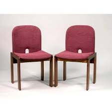 Afra And Tobia Scarpa 121 Walnut Dining Chairs For Cassina Set Of 8 In 2020 Walnut Dining Chairs Dining Chairs Chair