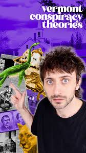 I asked Vermonters what their favorite Vermont Conspiracy Theory is 👀🕷️