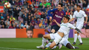 Barcelona's captain led by example once more, sending the first warning shot to getafe by hitting the crossbar after a couple of. Barcelona 2 0 Getafe Report Ratings Reaction As La Blaugrana Ease Past Azulones 90min